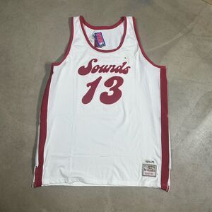Nwt’s Mitchell Ness M&N Collis Jones Memphis Sounds Authentic Jersey USA sz 60
